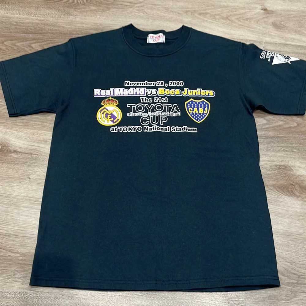 Boca Juniors vs Real Madrid Toyota Cup 2000 shirt - image 6