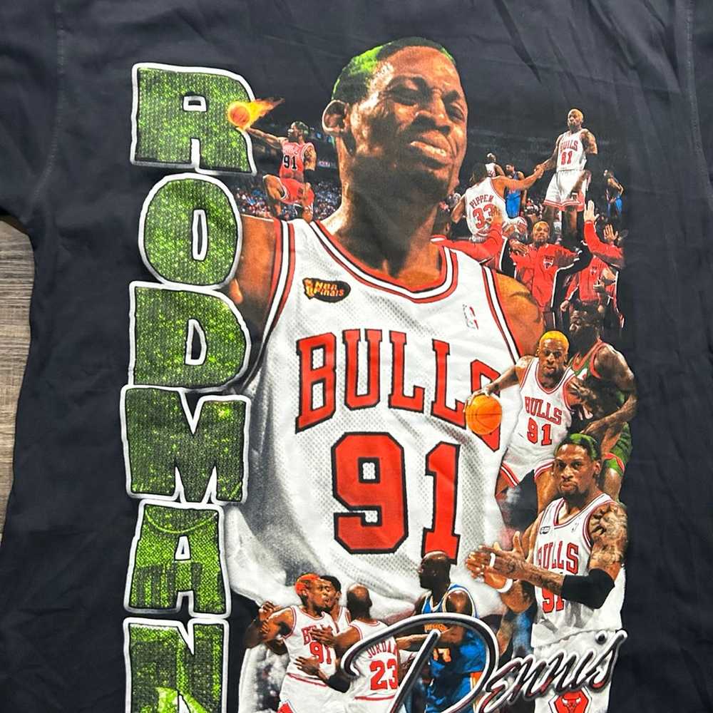 Marino Morwood Dennis Rodman Vintage Rap Tee - image 2