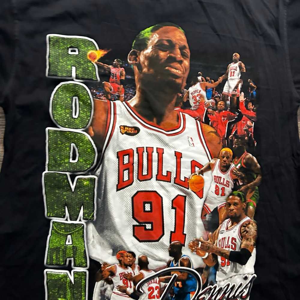 Marino Morwood Dennis Rodman Vintage Rap Tee - image 3