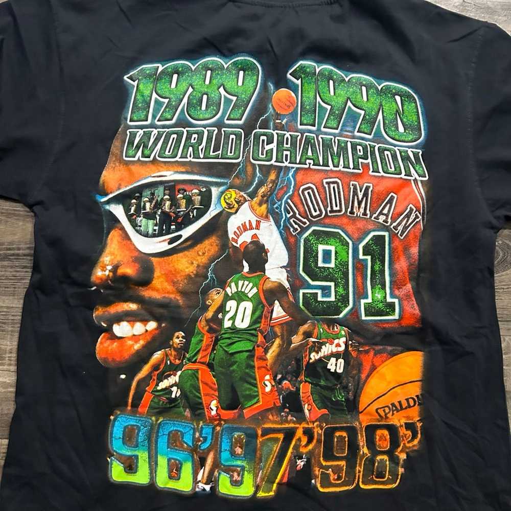 Marino Morwood Dennis Rodman Vintage Rap Tee - image 6