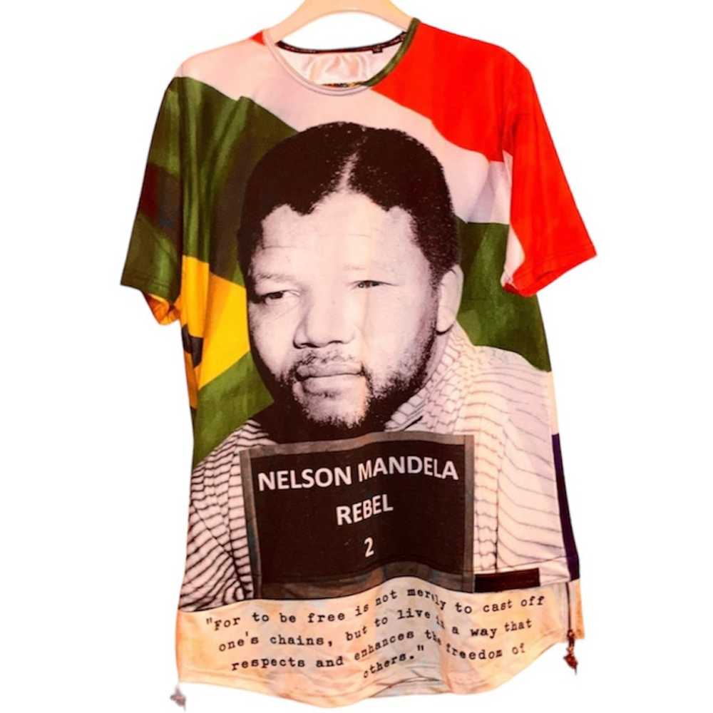 Nelson Mandela Shirt Live Beyond the Couture Sout… - image 2