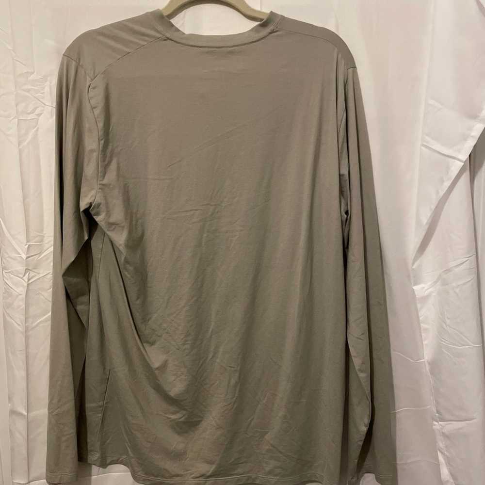 lululemon mens long sleeve shirt - Tan (Large) - image 3