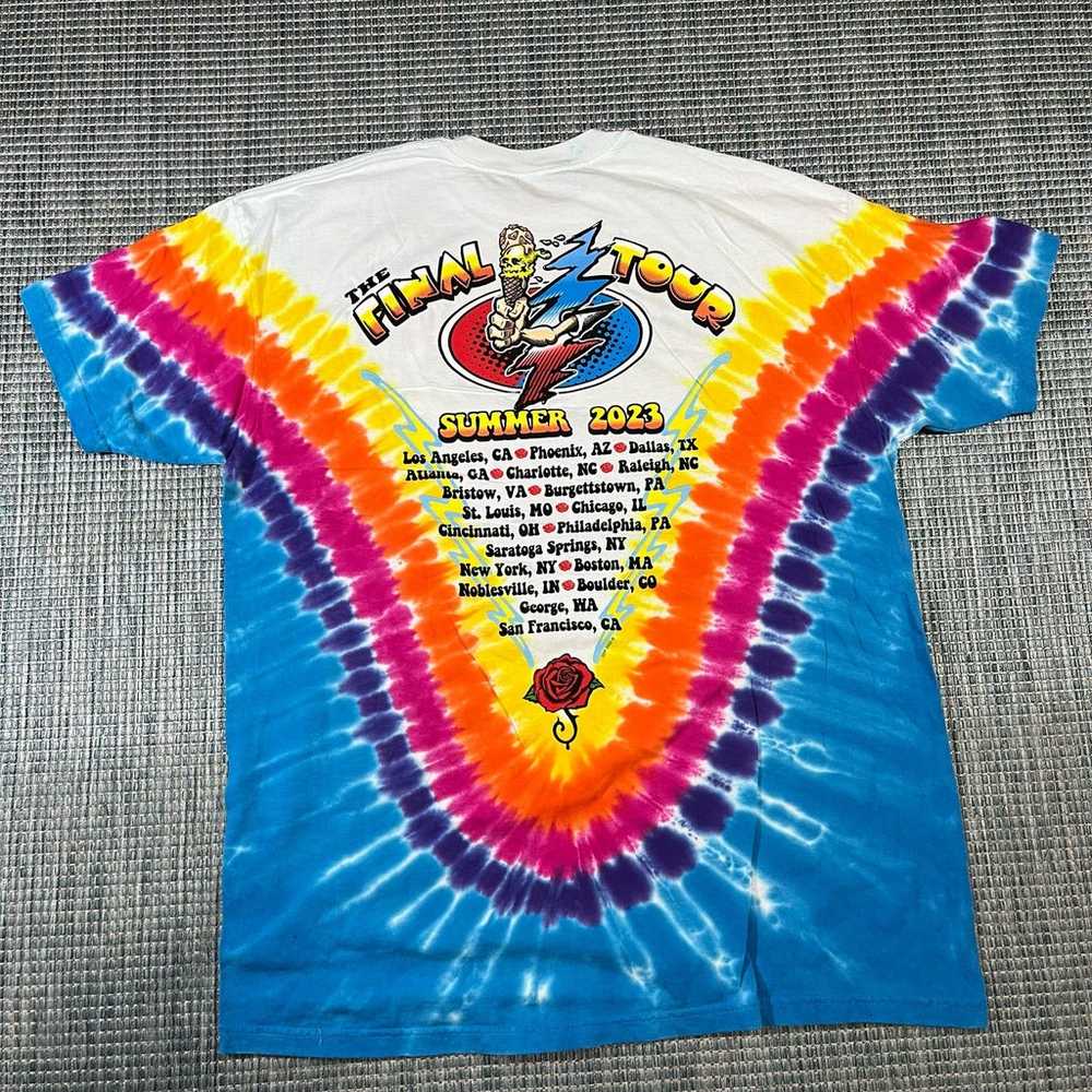greatful Dead The Final Tour 2023 Ice Cream Man T… - image 3