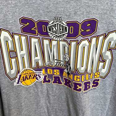 2009 Los Angeles Lakers Champions shirt
