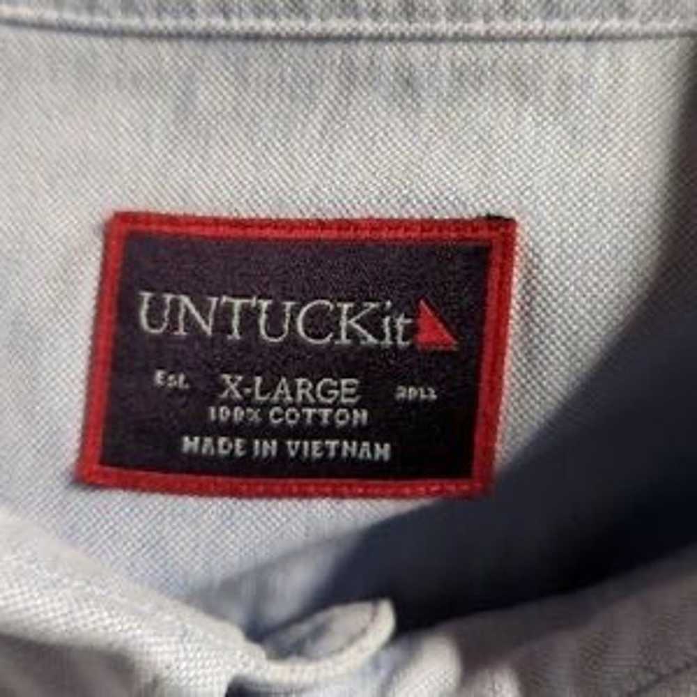 Untuckit Wrinkle-Free Hillside Select Shirt light… - image 5