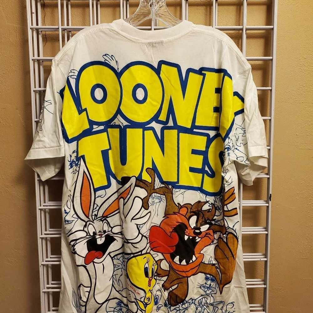 Vintage Looney Tunes AOP Modern Boot - image 7