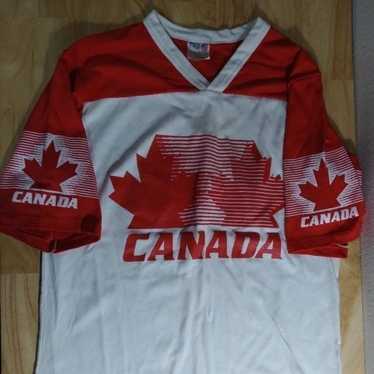 Vintage 70s Canada Logo Color Block T-Shirt - image 1