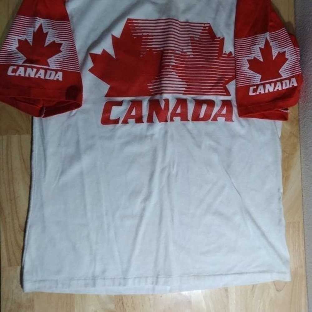 Vintage 70s Canada Logo Color Block T-Shirt - image 2
