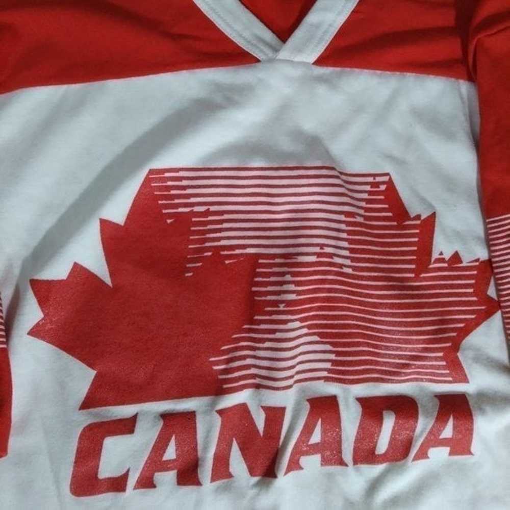 Vintage 70s Canada Logo Color Block T-Shirt - image 3