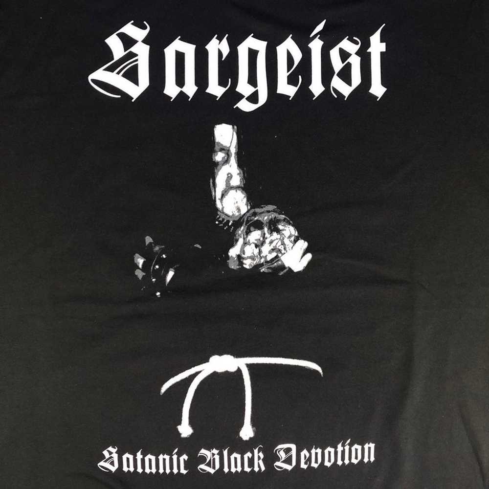 SARGEIST Satanic Black Devotion T Shirt Official … - image 4