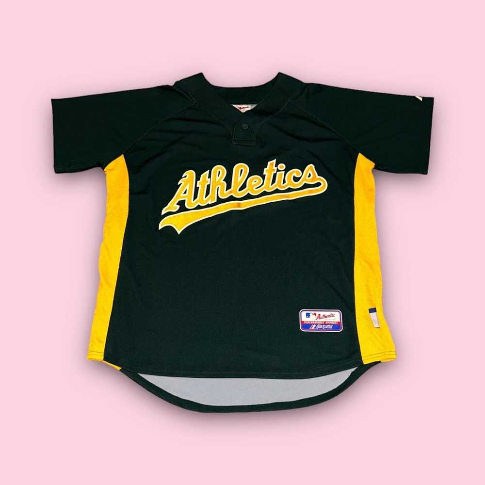 Vintage Oakland athletics baseball jersey - image 1
