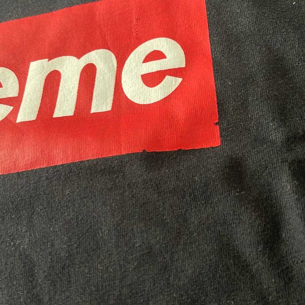 Supreme Mens long sleeve size XL tee logo shirt - image 5
