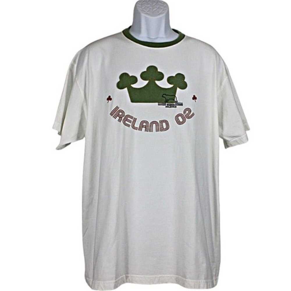 Ireland T-Shirt Vintage 02' Roma Atletica  Appliq… - image 1