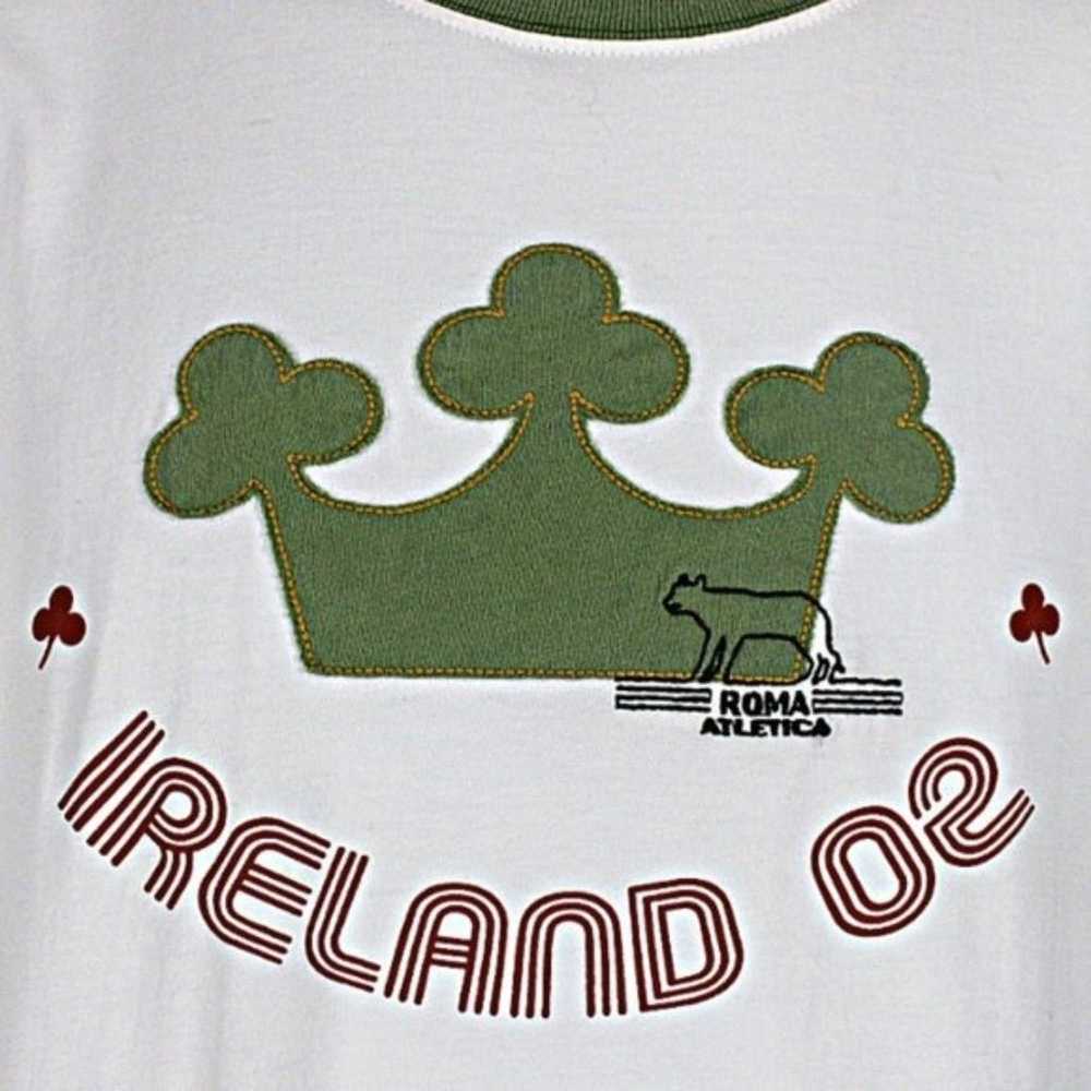 Ireland T-Shirt Vintage 02' Roma Atletica  Appliq… - image 2