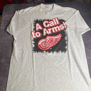 Vintage 1990s Detroit Redwings NHL T-shirt