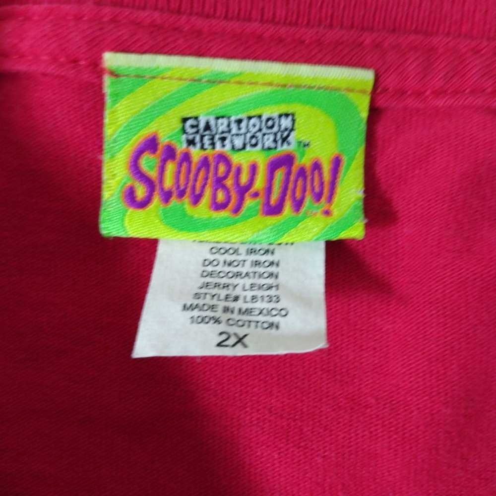 Rare 2000 Cartoon Network Scooby Dooby Doo T Shirt 2XL - Gem