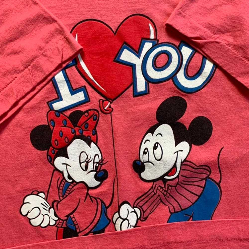Vintage 80s 90s Disney’s Mickey & Minnie Mouse Sc… - image 2