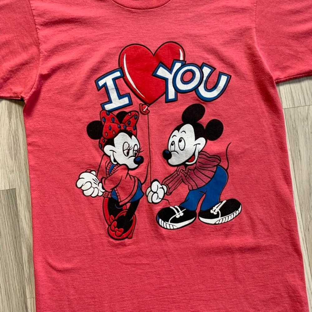 Vintage 80s 90s Disney’s Mickey & Minnie Mouse Sc… - image 3
