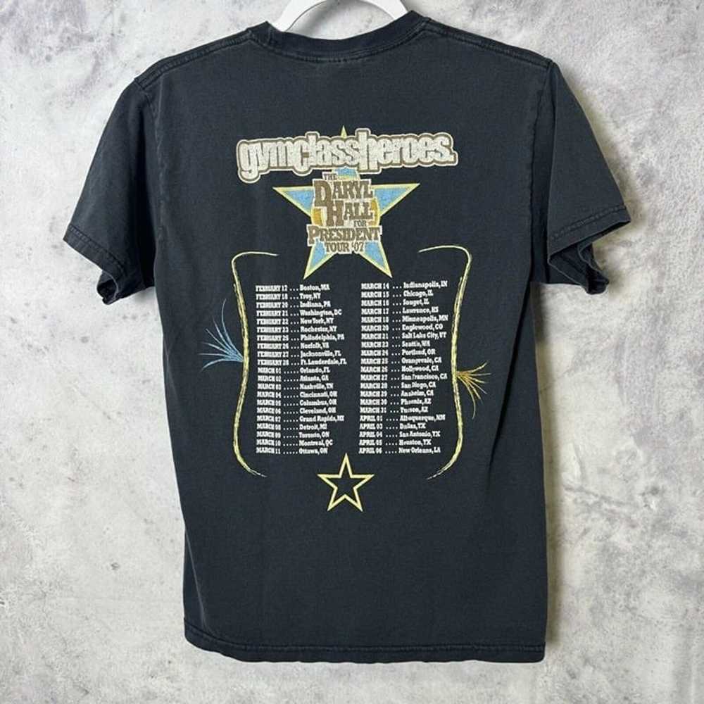 Gym Class Heros Tour T Shirt Adult Small 2007 Ban… - image 2