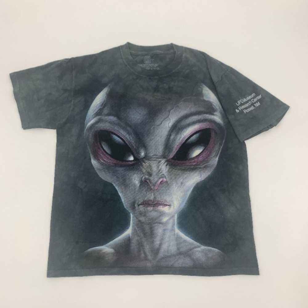 Tie Dye The Mountain Alien UFO Museum T-shirt Siz… - image 1