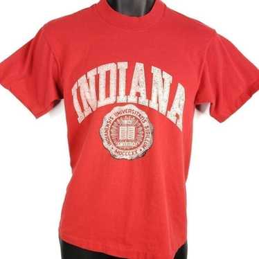 Indiana Hoosiers T Shirt Vintage 80s - image 1