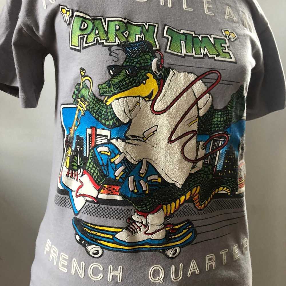 Vintage New Orleans Graphic Tee - French Quarter … - image 3