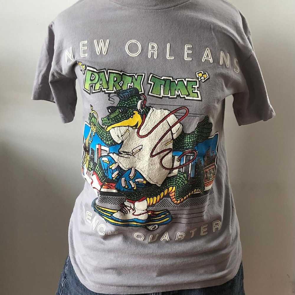 Vintage New Orleans Graphic Tee - French Quarter … - image 7