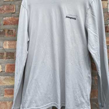 Patagonia Long Sleeve shirt colorful rainbow trout
