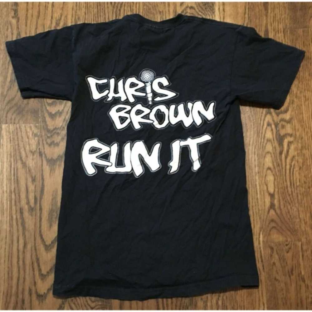 Vintage Chris Brown T Shirt Small Run It - image 2