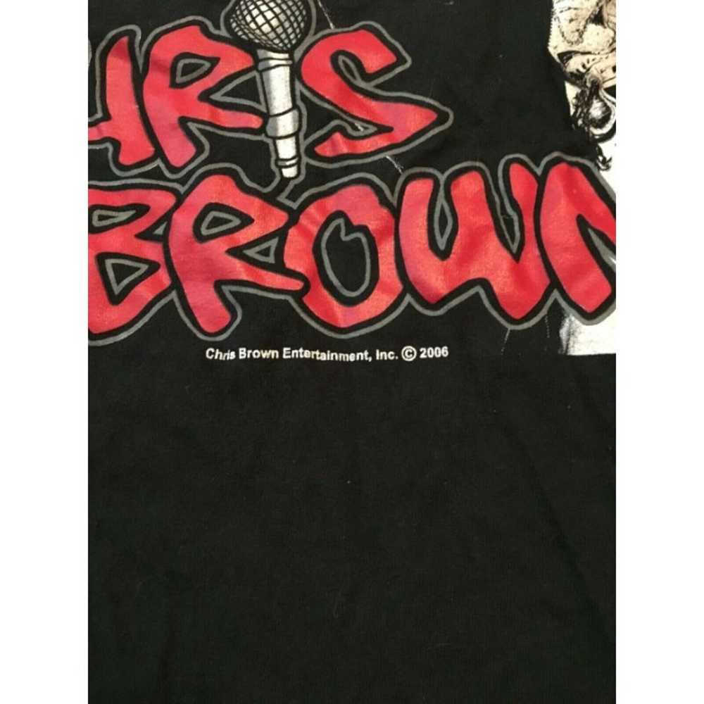 Vintage Chris Brown T Shirt Small Run It - image 3