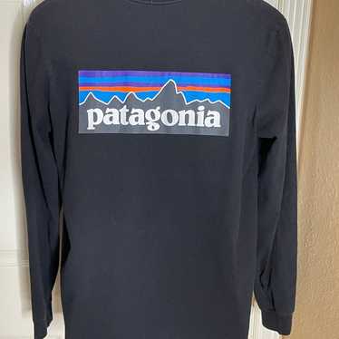 Patagonia Shirt Mens Medium  Black Organic Cotton… - image 1
