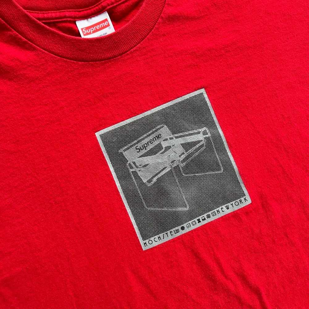 Supreme Chair Tee SS18 Red - image 4