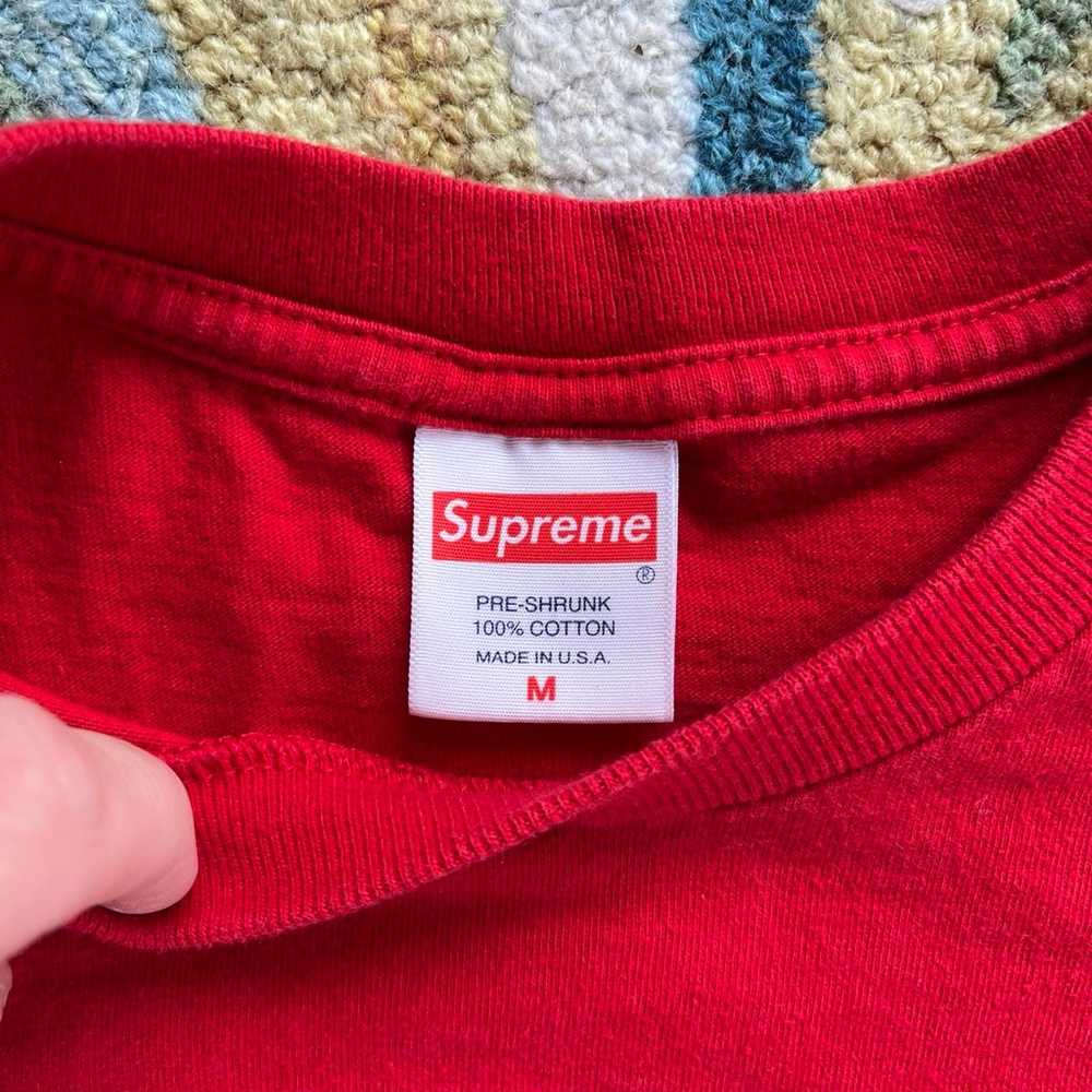 Supreme Chair Tee SS18 Red - image 5