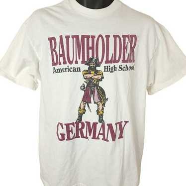 Baumholder American High School T Shirt Vintage 9… - image 1