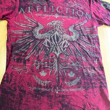 Affliction graphic T tee shirt Georges ST Pierre … - image 1
