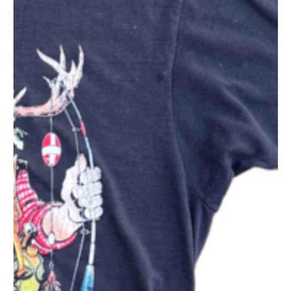 1980s Outdoors Sportsman’s Novelty T Shirt Single… - image 4