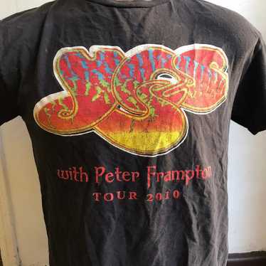 Yes peter frampton 2010 tour tshirt