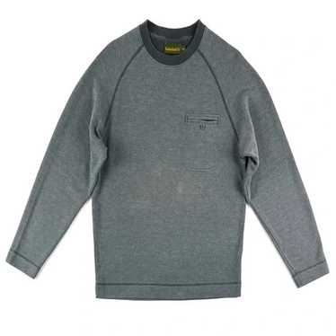 Timberland Grey Fleece Long Sleeve Pocket Tee - image 1