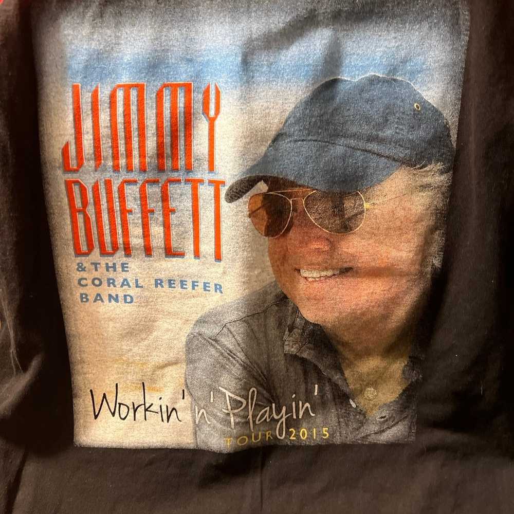 Jimmy Buffett 2015 Tour T-Shirt - image 2