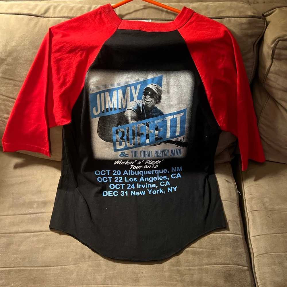 Jimmy Buffett 2015 Tour T-Shirt - image 3