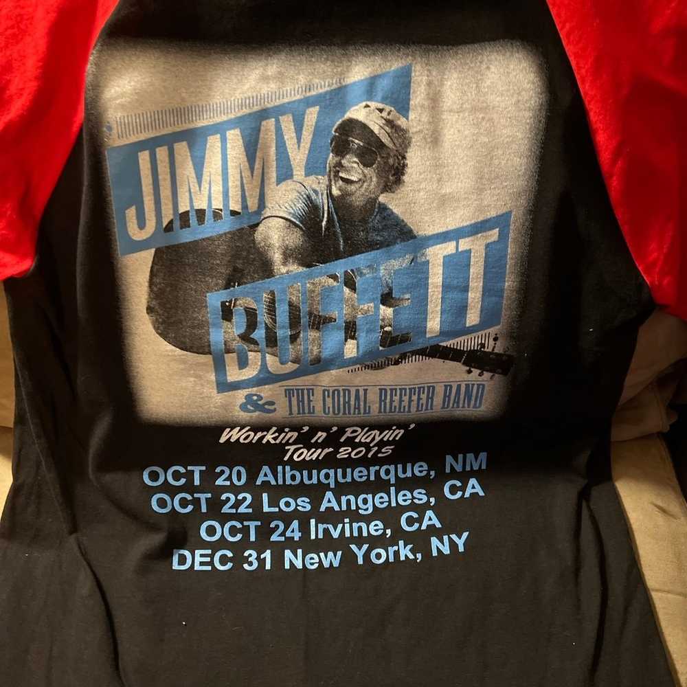 Jimmy Buffett 2015 Tour T-Shirt - image 4