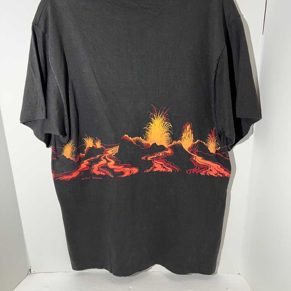 Vintage crazy shirts, Kilauea, Hawaii volcano, wr… - image 7