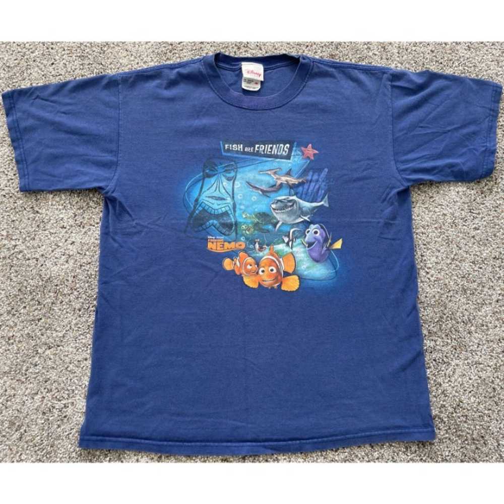 Vintage Disney Y2K Medium Finding Nemo Bruce Disn… - image 1