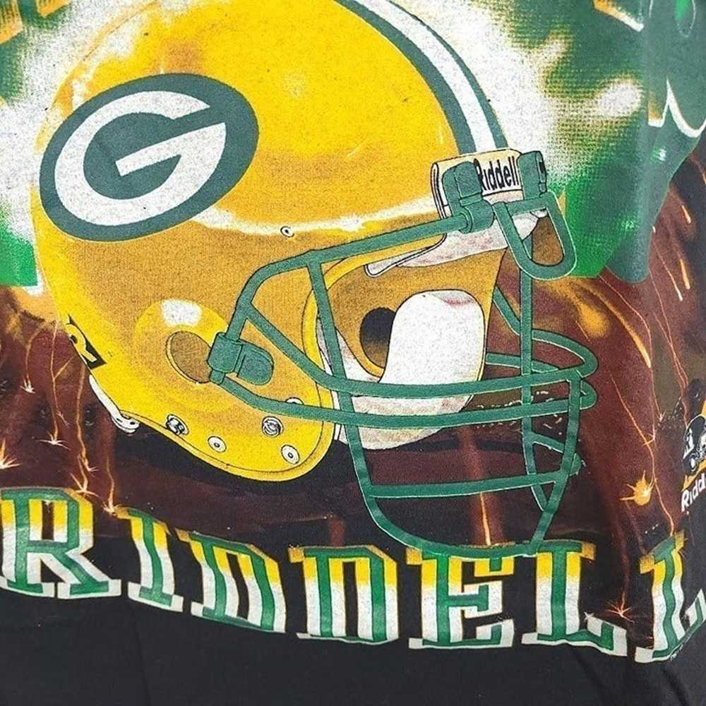 Green Bay Packers T Shirt Vintage 90s NFL Footbal… - image 3