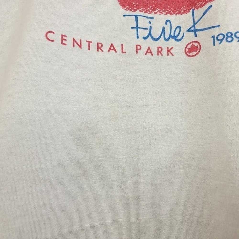 Hot Chocolate Fun Run T Shirt Vintage 80s 1989 Ce… - image 4