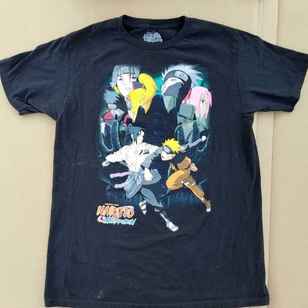 2002 Naruto Shippuden Jump T-shirt M - image 2