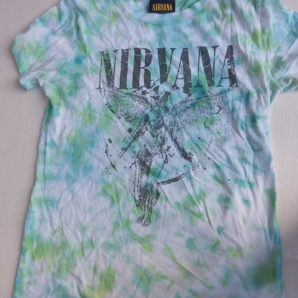 Vintage nirvana tshirt - image 3