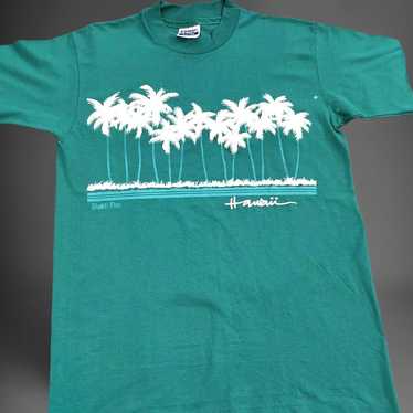 vintage hanes tag fifty fifty hawaii shirt - image 1