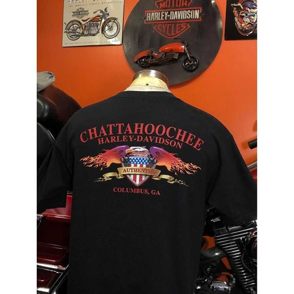 VTG 2000 Harley Davidson T-shirt Large Men , 24 y… - image 2