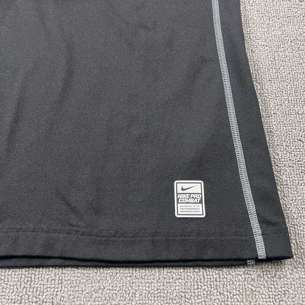 Nike Pro Combat Shirt Adult Large Black Long Slee… - image 6
